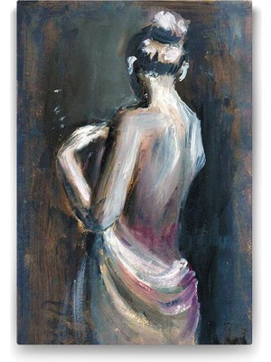 Nü Kadın Tablosu - 80X125CM