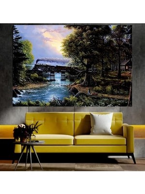 Rayı Tablosu 63 x 30-2 Parçalı