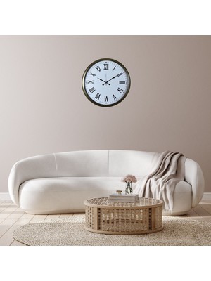KSB Store Vintage Roma 52 x 52 cm Duvar Saati
