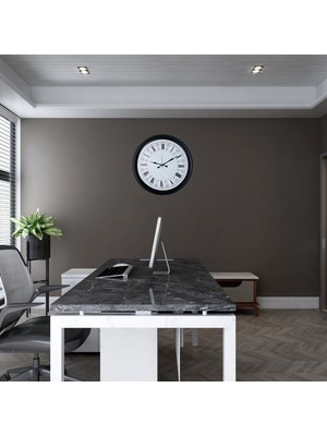 KSB Store Siyah Royal Vienna 52 x 52 cm Duvar Saati