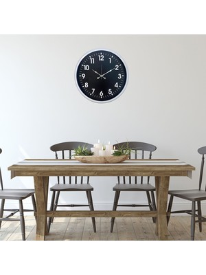 KSB Store Beyaz Klasik 52 x 52 cm Duvar Saati