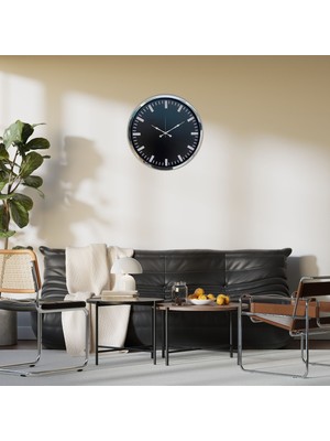 KSB Store Krom Shadow Prime 52 x 52 cm Duvar Saati
