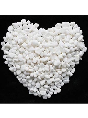 Ekodoğa Beyaz Dolomit Taş 2 kg 1-2 cm Dere Taşı Çakıl Taşı