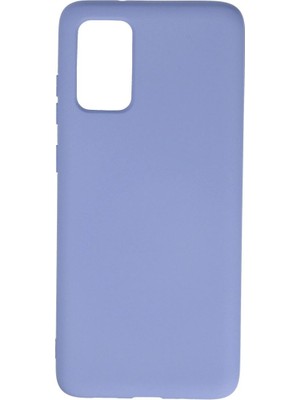 Royaleks Samsung Galaxy S20 Plus Kılıf Nano Içi Kadife Silikon - Lila