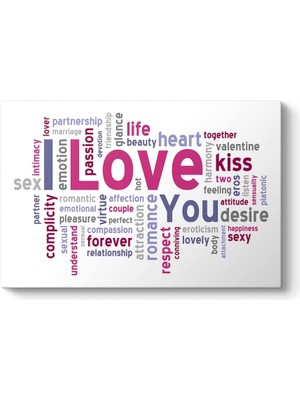 Love Tags Tablo 45 x 30