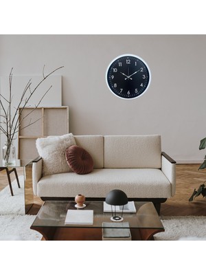 KSB Store Beyaz Standart 52 x 52 cm Duvar Saati