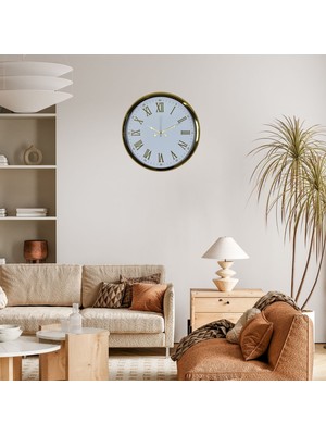 KSB Store Gold Saray Zarafeti 52 x 52 cm Duvar Saati