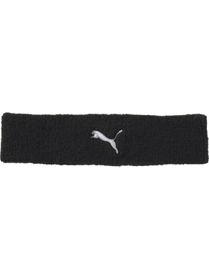 Puma Training Essential Headband Unisex Yetişkin Saç Bandı Puma Black x