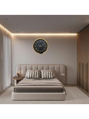 KSB Store Gold Roma Legacy 52 x 52 cm Duvar Saati