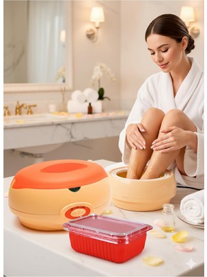 Transformacion Parafin Ağda Isıtıcı 750 ml Parafin Seti El ve Ayak Cilt Bakımı, 721447