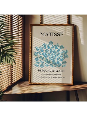 Matisse Çerçevesiz Poster, Modern Dekoratif Çerçevesiz Poster, Tablo, Matisse-17, 30 x 40