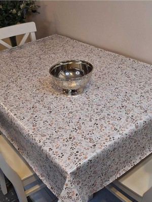 Başak Ev TEKSTILI(3940) Elyaflı Pvc Muşamba - Desenli Silinebilir Masa Örtüsü RENKLİ-100 x 14