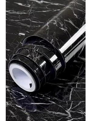 Tezgah Üstü Duvar Kağıdı Portakal Kabuğu Desenli Gümüş Renk 0.4m x 3m Self Adhesive Wallpap