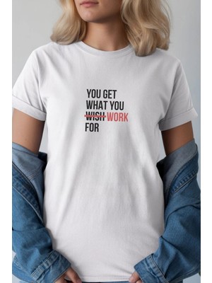 İlk El Grup Unisex Oversize 24/1 Penye Dtf Baskılı Tişört - DTF275