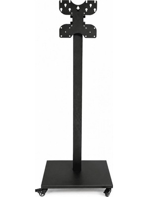 Tayfun 40'' Uyumlu Yürüyen Tekerlekli Ayaklı LED Tv Monitör Standı