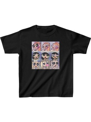İlk El Grup Çocuk Unisex Baskılı T-Shirt - Siyah