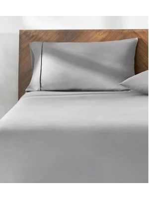 Maxi Trendy %100 Pamuk 2'li Yastık Kılıfı 50X70 cm Gri