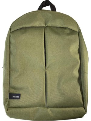 Maxi Trendy Unisex Smart Slim Laptop-Macbook Sırt Çantası (Haki)