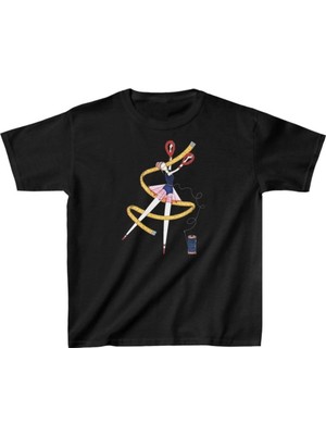 İlk El Grup Unisex Çocuk Baskılı T-Shirt - Siyah