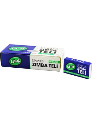 Ttt 1000'LI Büyük Zımba Teli - 10 Kutu
