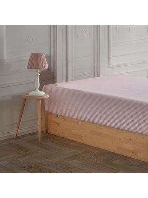Maxi Trendy Soley | Mix & Match | Oriana |%100 Pamuklu Tek Kişilik 160 x 240 Çarşaf Pembe