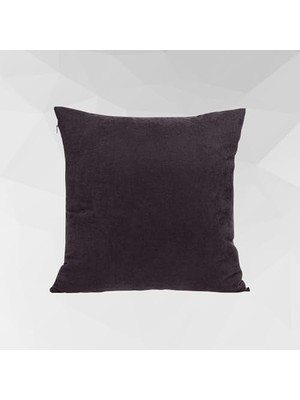 Maxi Trendy Cortibo Barcelona Kadife Dokulu Kırlent Kılıfı 45X45CM (Antrasit)