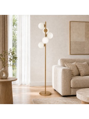 Apliqa Uzel 5Li Eskitme Modern Tasarım Metal Lambader