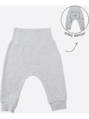 Kitikate Organik Active Bear Patiksiz Pantolon Gri