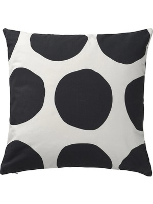 IKEA Blamunkar Beyaz-Siyah 50X50 cm Kırlent Kılıfı