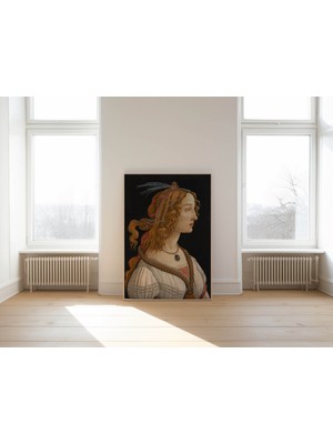 Pegziz Zarafetin Portresi – Botticelli Duvar Tablosu