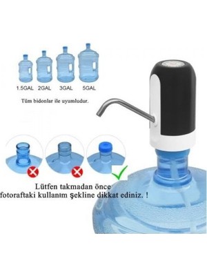 Hereveoyuncak Şarjlı Damacana Su Pompaası