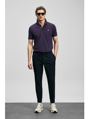 Lufian Pito Jogger Pantolon Slim Fit Lacivert