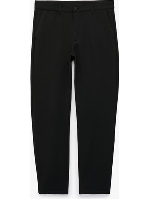 Koton Slim Fit Cepli Düğmeli Viskon Karışımlı Kumaş Pantolon