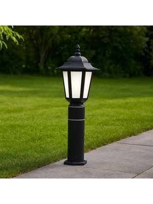 Delixa Zita Klas 60CM Bahçe Aydınlatma Direk Lambası | Dış Mekan Set Üstü Aplik | E27 Duylu | IP54 | 220V |