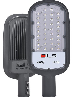 Delixa 50W LED Yol Sokak Armatür Park Bahçe Çevre Site Bina Dış Mekan Lamba Aydınlatma Ledli Sokak Arma