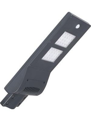 Delixa 100W Solar LED Aydınlatma 6500K Beyaz Işık Hareket Sensörlü Solar Sokak Lambası Dış Mekan Uyum