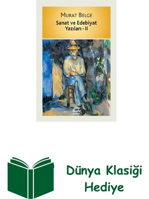 İletişim Yayınları Sanat ve Edebiyat Yazıları 2 + Dünya Klasiği Hediye