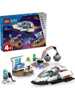LEGO® City 60429 Uzay Gemisi ve Asteroit Keşfi - 126 Parça Hediyelik Yaratıcı Oyuncak Seti