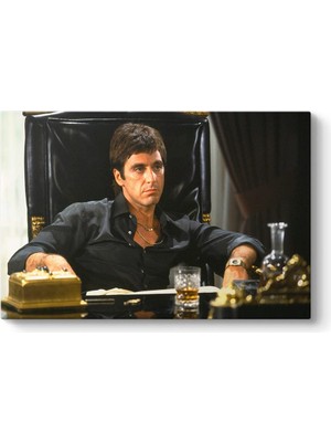 Delixa Al Pacino - Scarface Tablosu 60 x 40