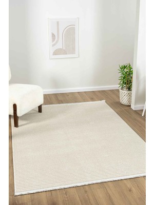 Vitali Home Ventura Bej Multi Shaggy Yumuşak Post Peluş Salon Oturma Odası Halısı VNT109