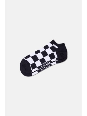 Happy Socks - Siyah Kare Desenli Çorap