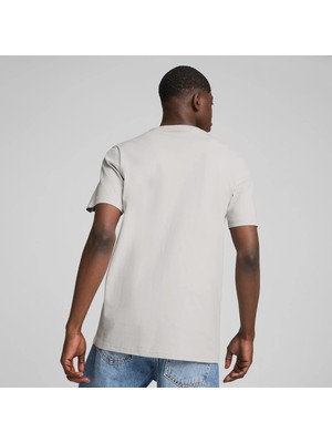 Puma Erkek Gri Puma F1 Ess Graphic Tee Gri Erkek T-Shirt & Polo