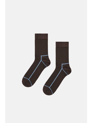 Happy Socks - Kahverengi Çorap
