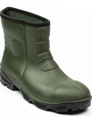 Polly Boot Polly 0301 Vega Haki Kısa 3k Işçi Çizmesi 19 Santim