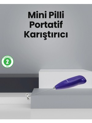 Asa Store Mutfak Için Mini El Mikseri – Kahve, Süt, Krema ve Sos Karıştırıcı