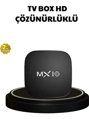 Asa Store Mx Box S 4K Android Tv Box – Google Asistan, Dolby Ses, 8 GB Hafıza, Chromecast Desteği
