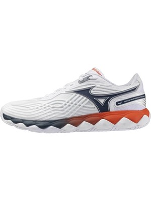 Mizuno Wave Enforce Tour 2 Ac Erkek Tenis Ayakkabısı Beyaz / Lacivert