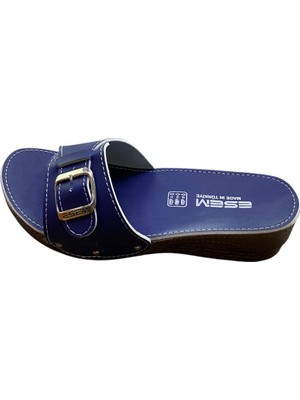 Esem Kadın Model Tek Metal Toka Terlik
