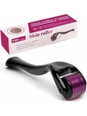 Asa Store Saç Çıkarma Tarağı Dermaroller 540 Iğneli Roller 1 mm Iğne Cilt Yüz Yenileme Bakım Seti