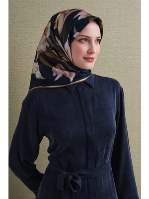 Armine Saf İpek Twill Eşarp 9620D 04